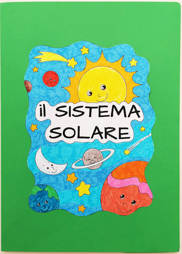 copertina lapbook sistema solare