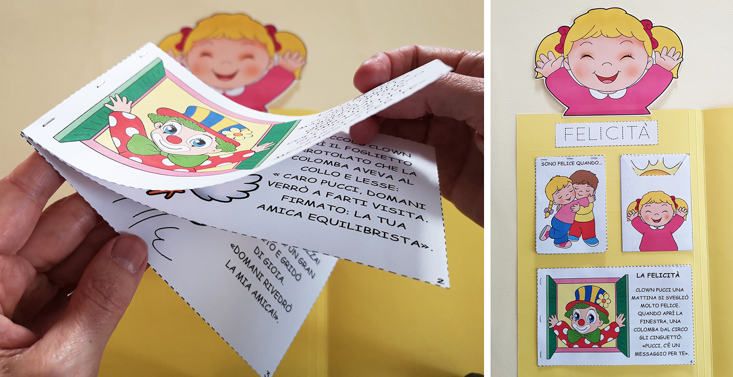lapbook emozioni per bambini