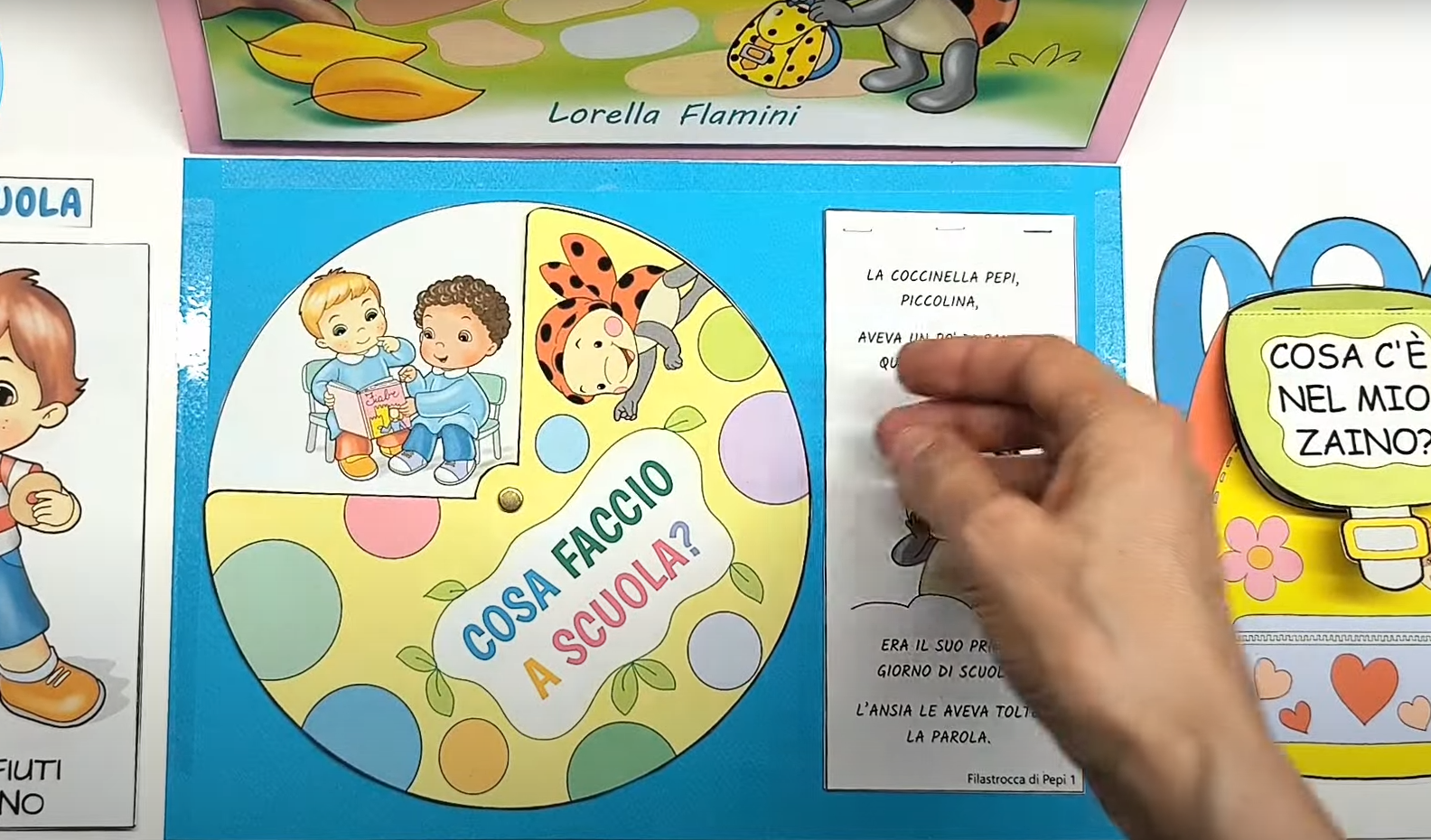 lapbook accoglienza cosa faccio a scuola