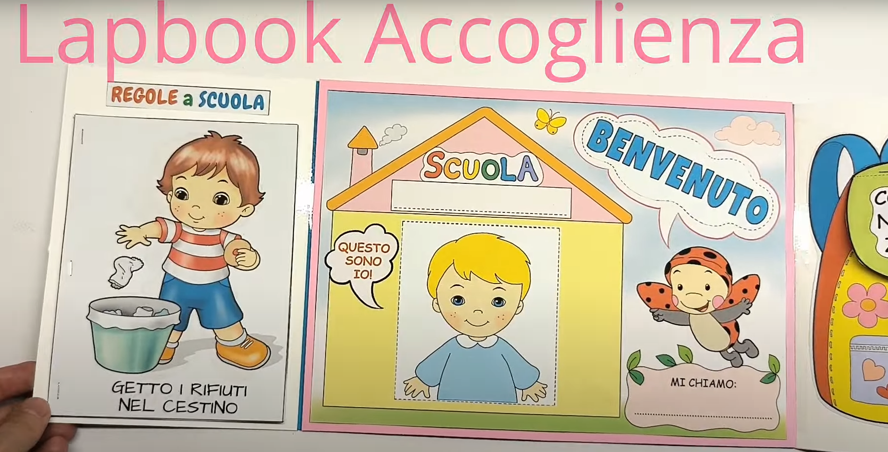 lapbook accoglienza scuola infanzia