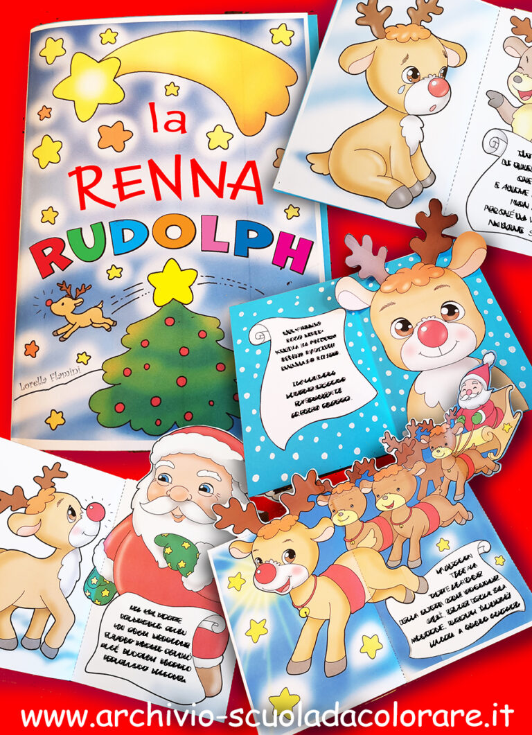 la storia in rima della renna rudolph