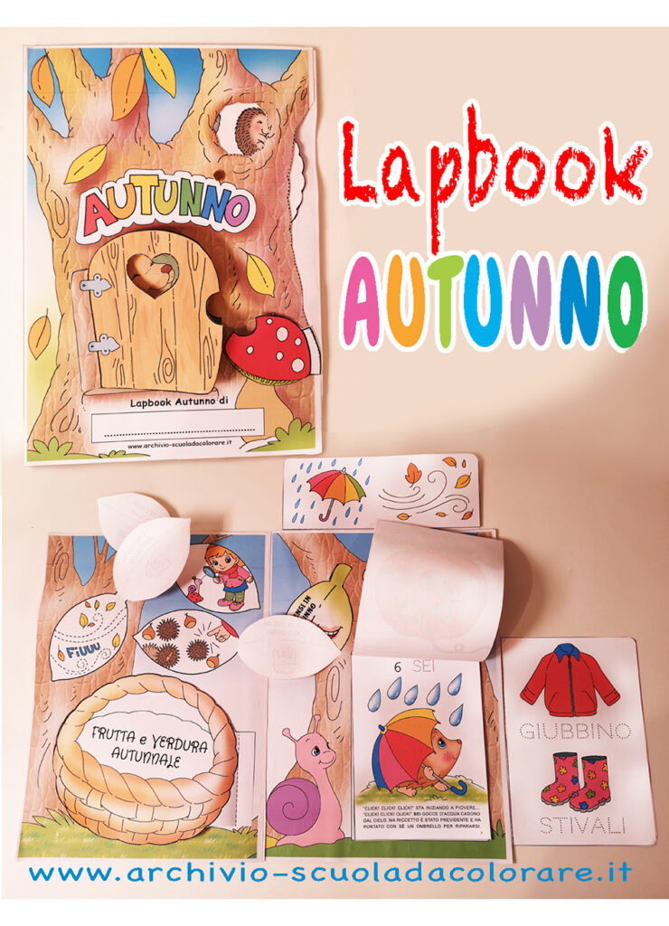lapbook autunno scuola infanzia