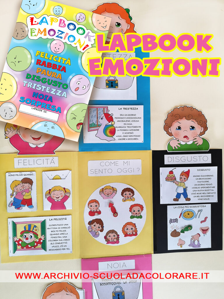 lapbook emozioni scuola infanzia